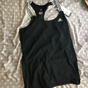 Black adidas tank top